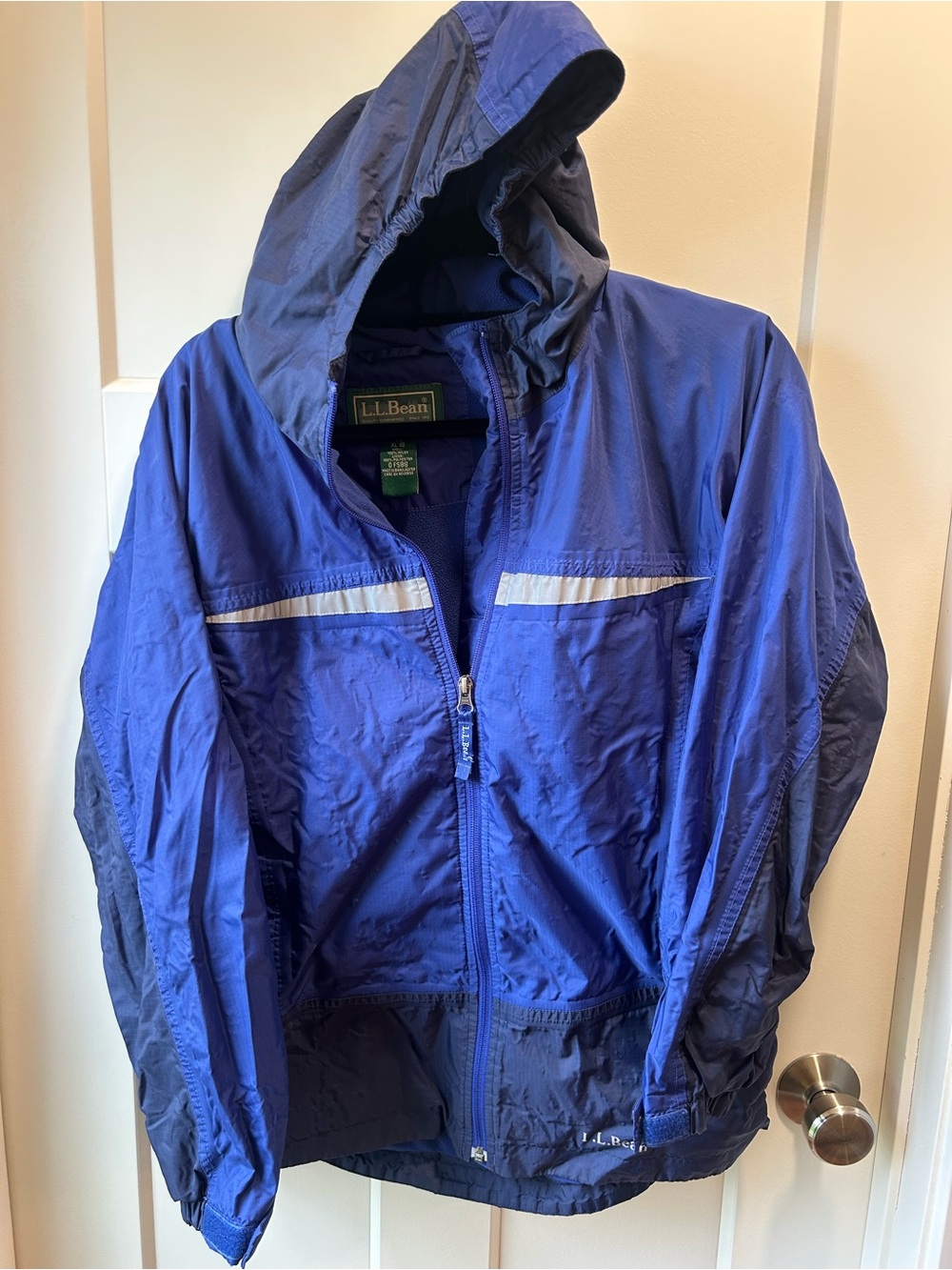 L.L. Bean Kid Blue Hooded Jacket